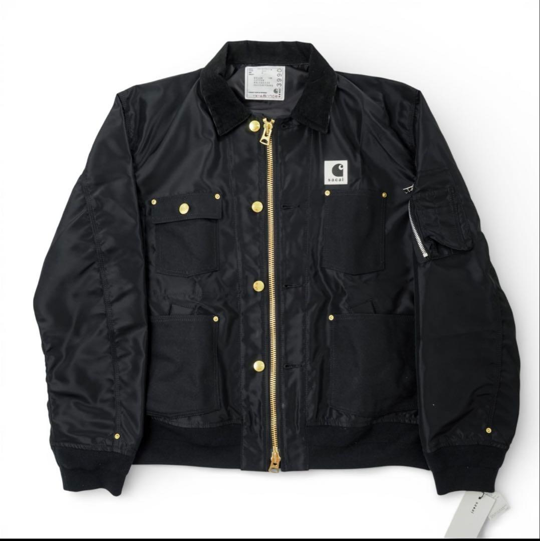 ジャケット・アウター sacai x Carhartt WIP Nylon Twill black 2