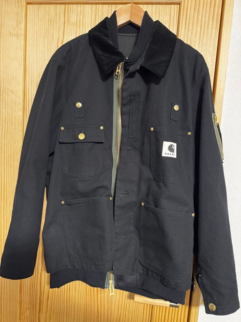 ジャケット・アウター Sacai x Carhartt 23aw michigan size 1
