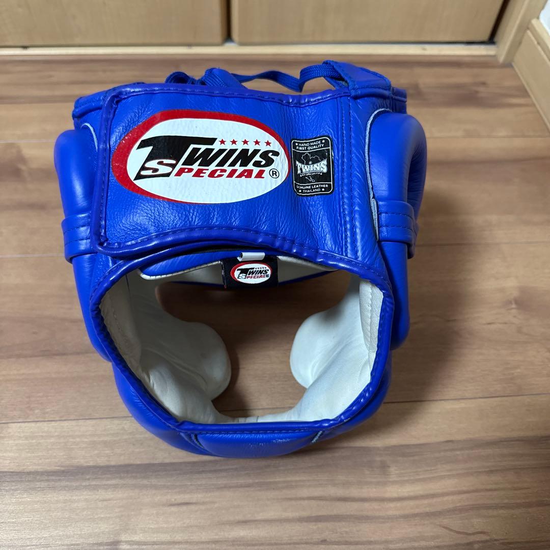 TWINS SPECIAL ヘッドギア Lサイズ 青