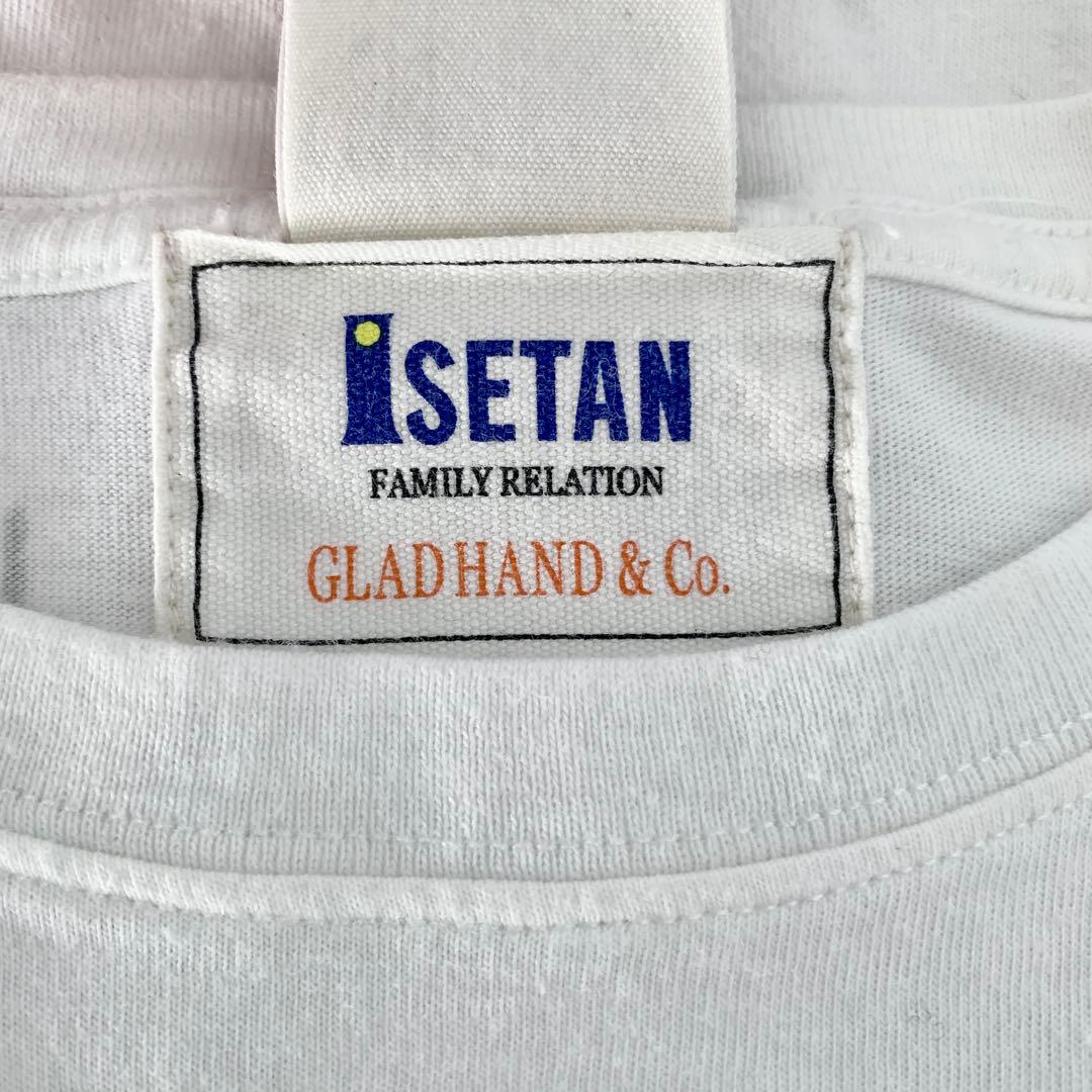 GLADHAND x 伊勢丹 ドローイングTシャツ M グラッドハンド