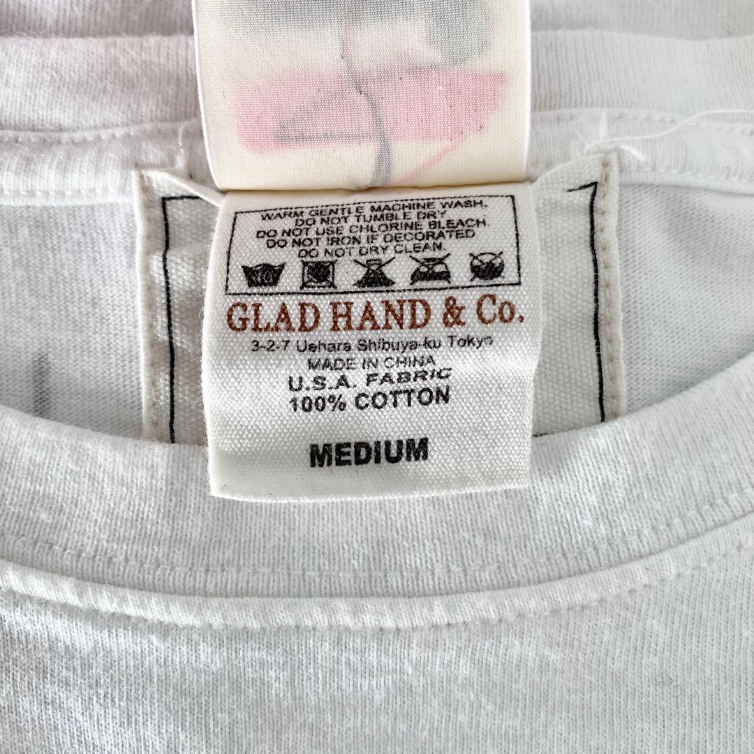 GLADHAND x 伊勢丹 ドローイングTシャツ M グラッドハンド