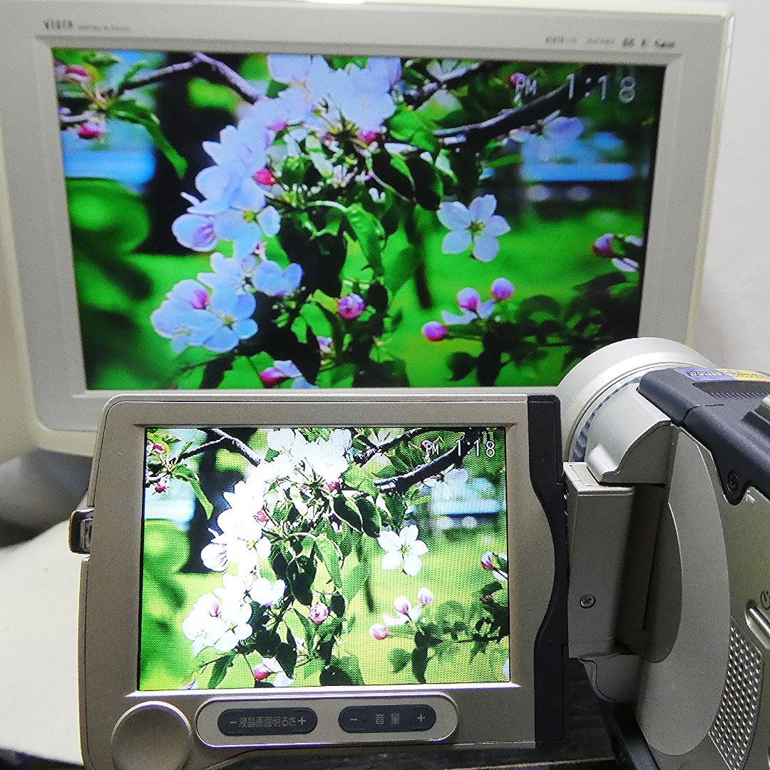 動作品ソニー DCR-TRV30 Mini DVビデオカメラDVDダビングに最適