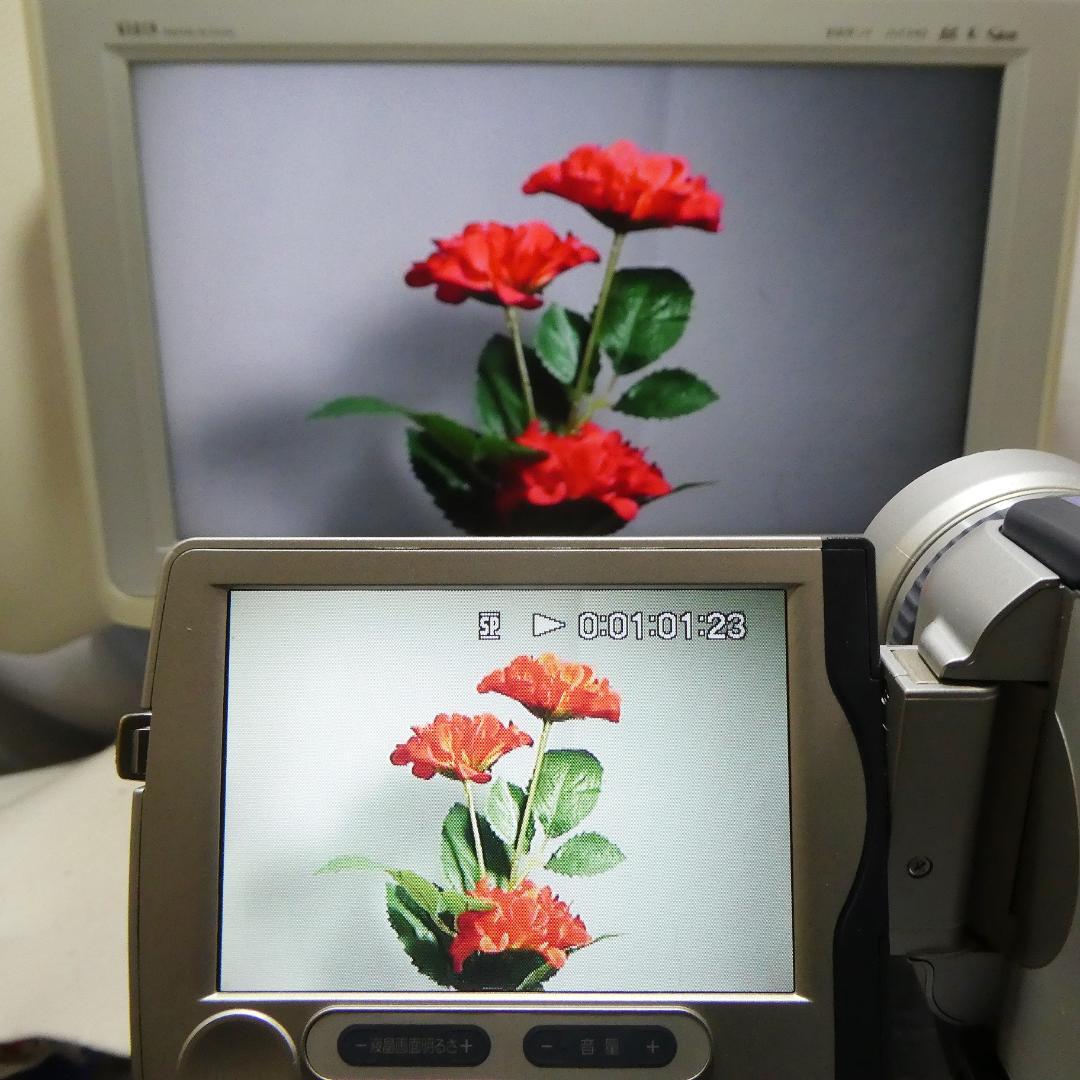動作品ソニー DCR-TRV30 Mini DVビデオカメラDVDダビングに最適