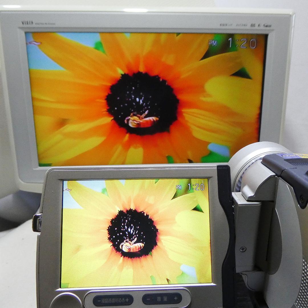 動作品ソニー DCR-TRV30 Mini DVビデオカメラDVDダビングに最適