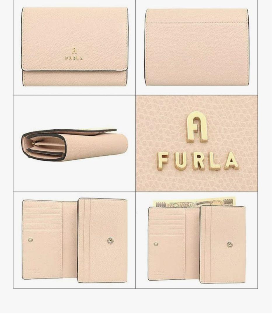 値下げ交渉可　フルラ　二つ折り財布　バレリーナ