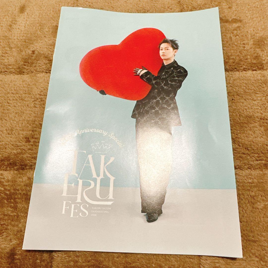 佐藤健 TAKERU FES 缶バッジ ペンライト パンフレット