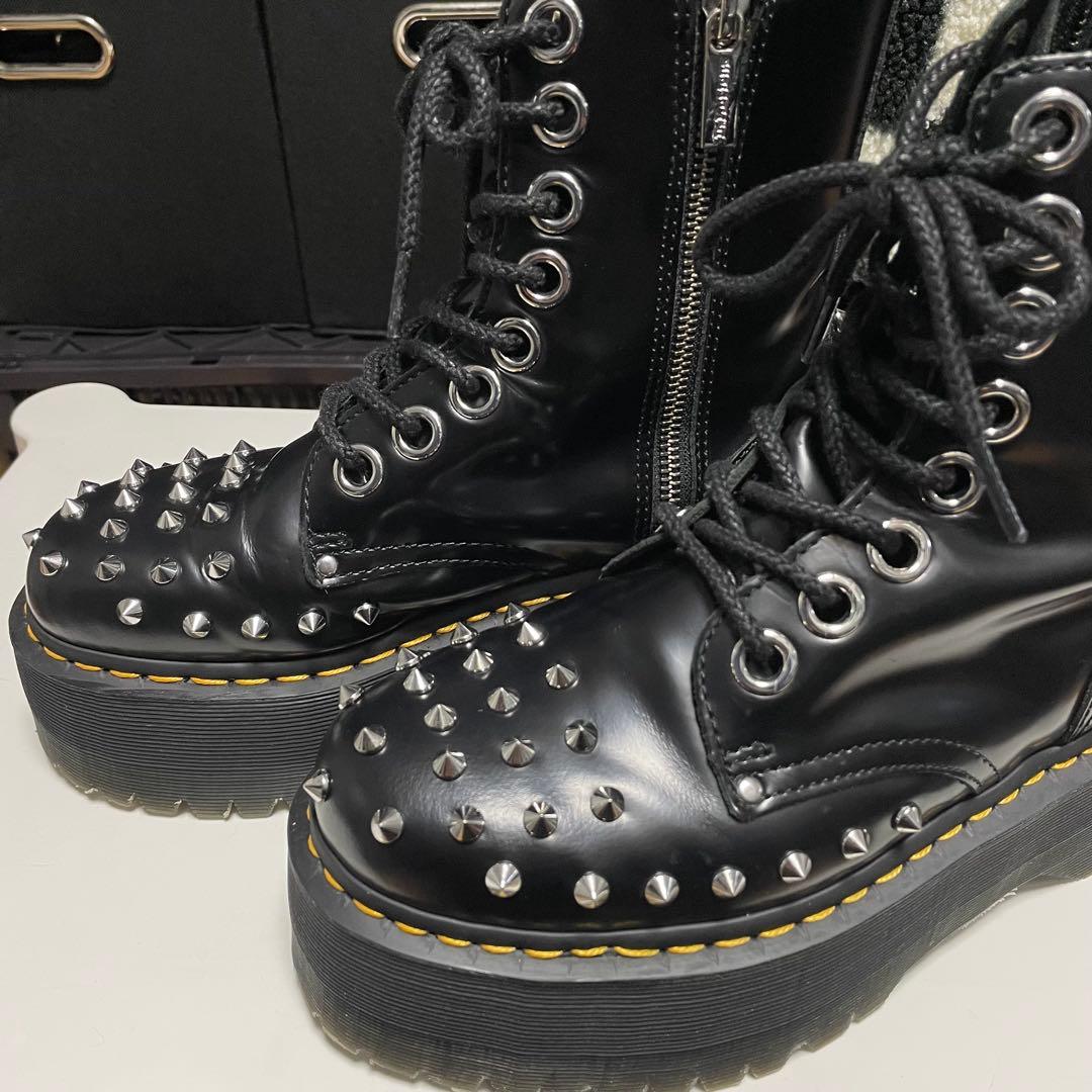 Dr.Martens JADON MAX STUD UK6 25センチ 厚底