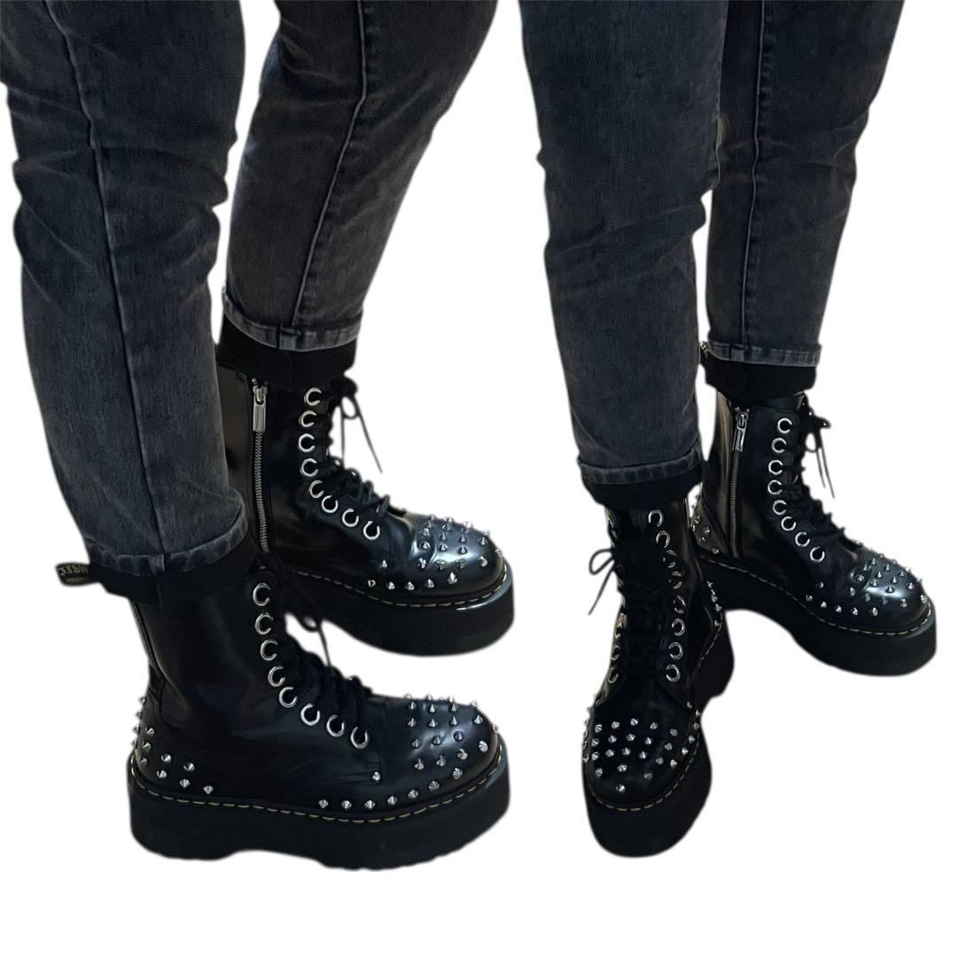 Dr.Martens JADON MAX STUD UK6 25センチ 厚底