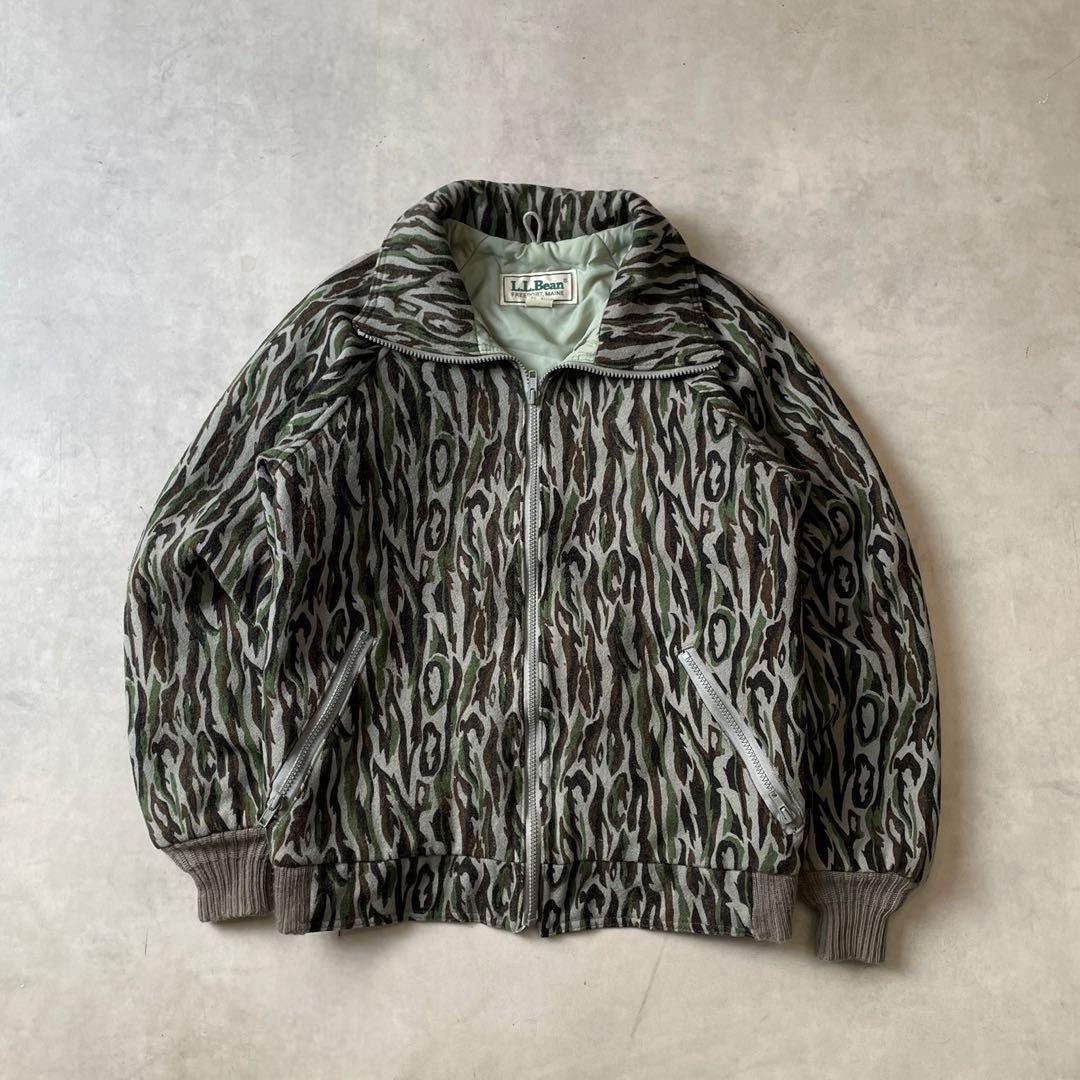 S*S様 80s L.L.Bean シャドウバークカモ　フリースジャケット　フレ