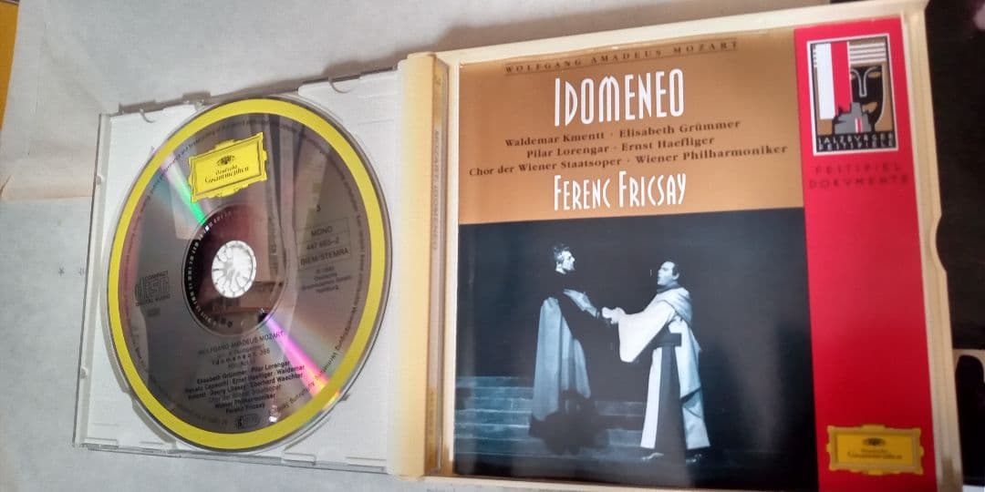 Idomeneo フリッチャイ指揮ウィーン・フィル/モーツァルト ライヴrec.