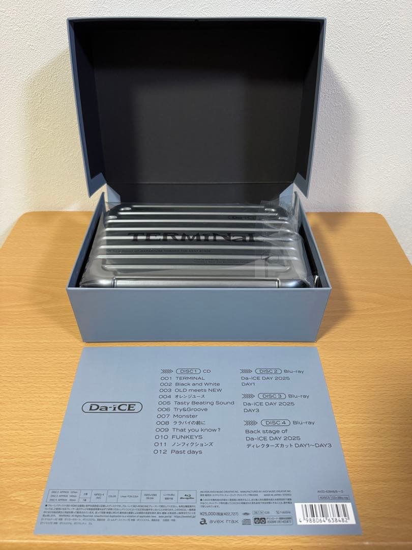 Da-iCE TERMiNaL 初回生産限定 豪華盤 特典のみ