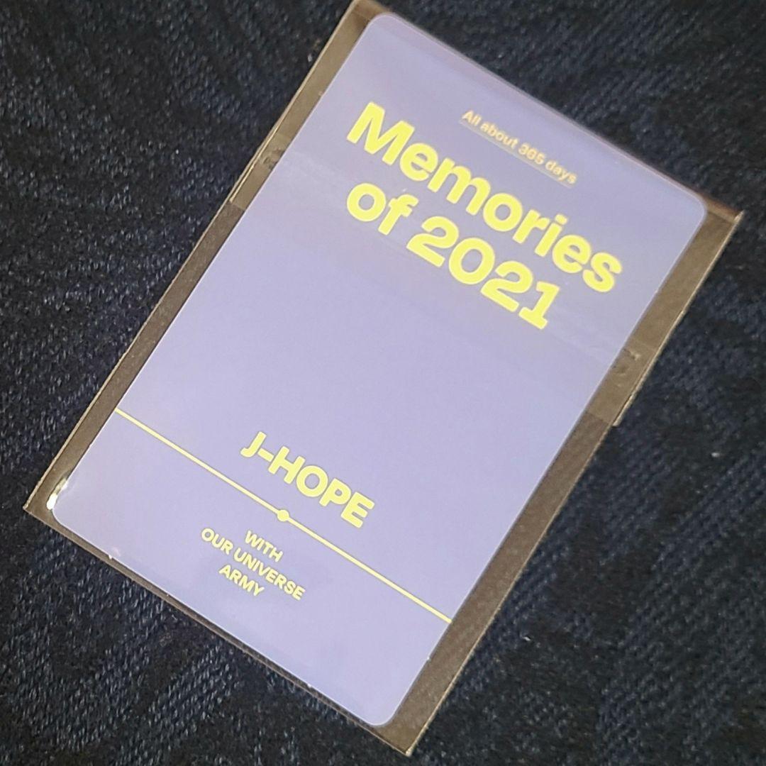 BTS MEMORIES OF 2021【DVD】抜けなし J-HOPE