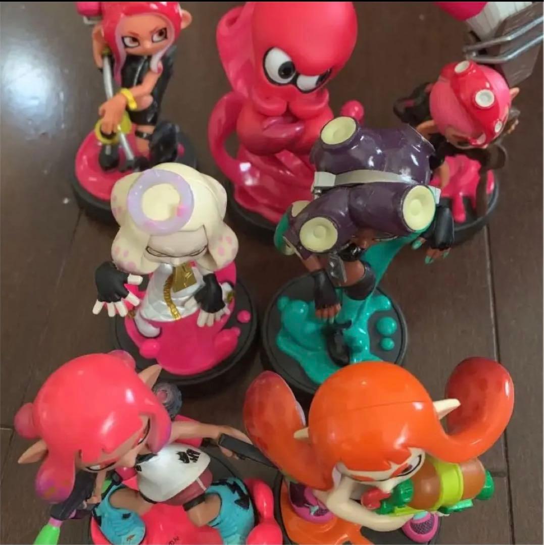 amiibo スプラトゥーン　7体セット