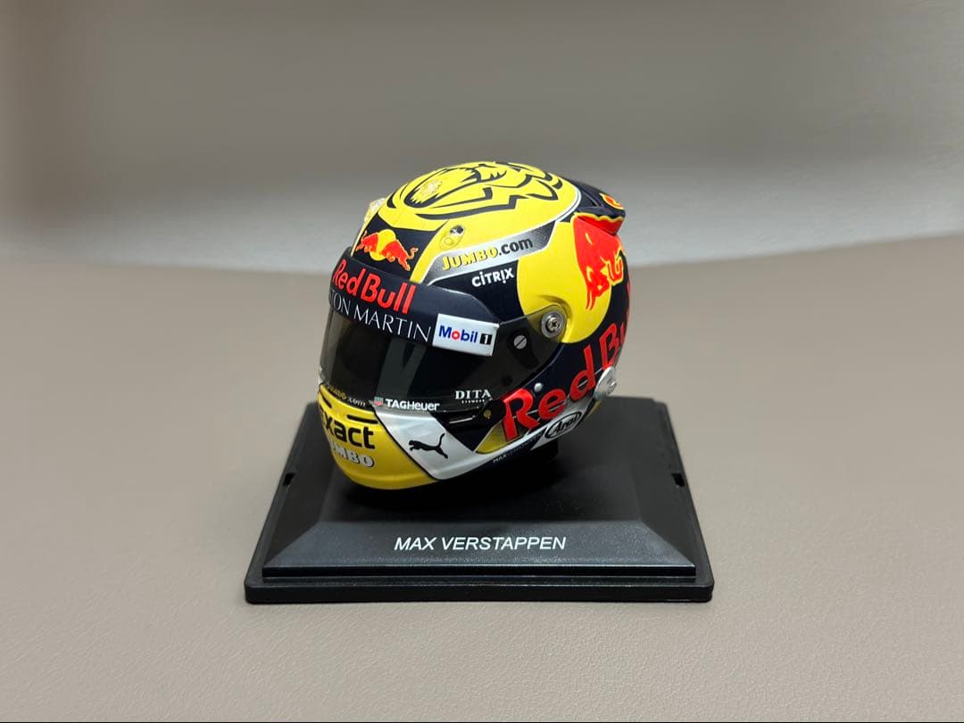 マックスフェルスタッペン 2018年オーストリアGP F1ヘルメット1/5サイズ