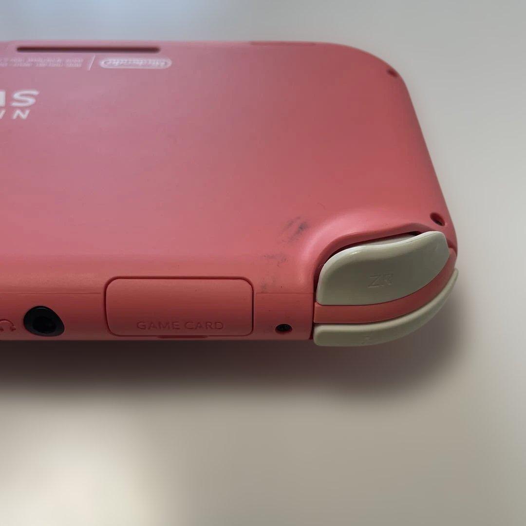 【ジャンク品】Nintendo Switch Lite 本体のみ ピンク 箱有