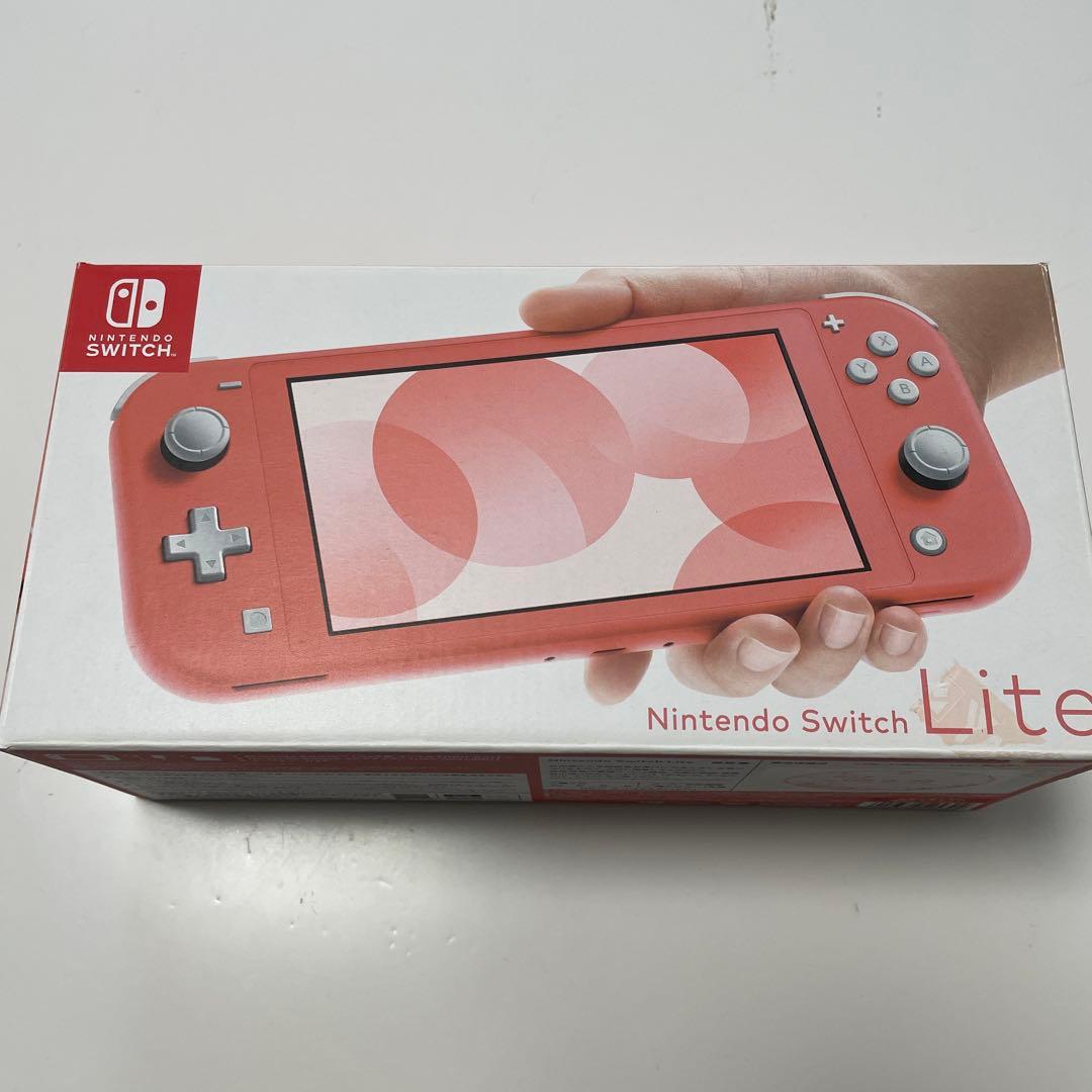 【ジャンク品】Nintendo Switch Lite 本体のみ ピンク 箱有