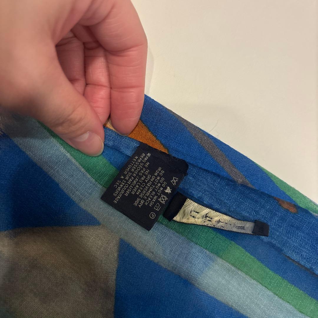 ETRO エトロ ペイズリー ストール 大判 ショール