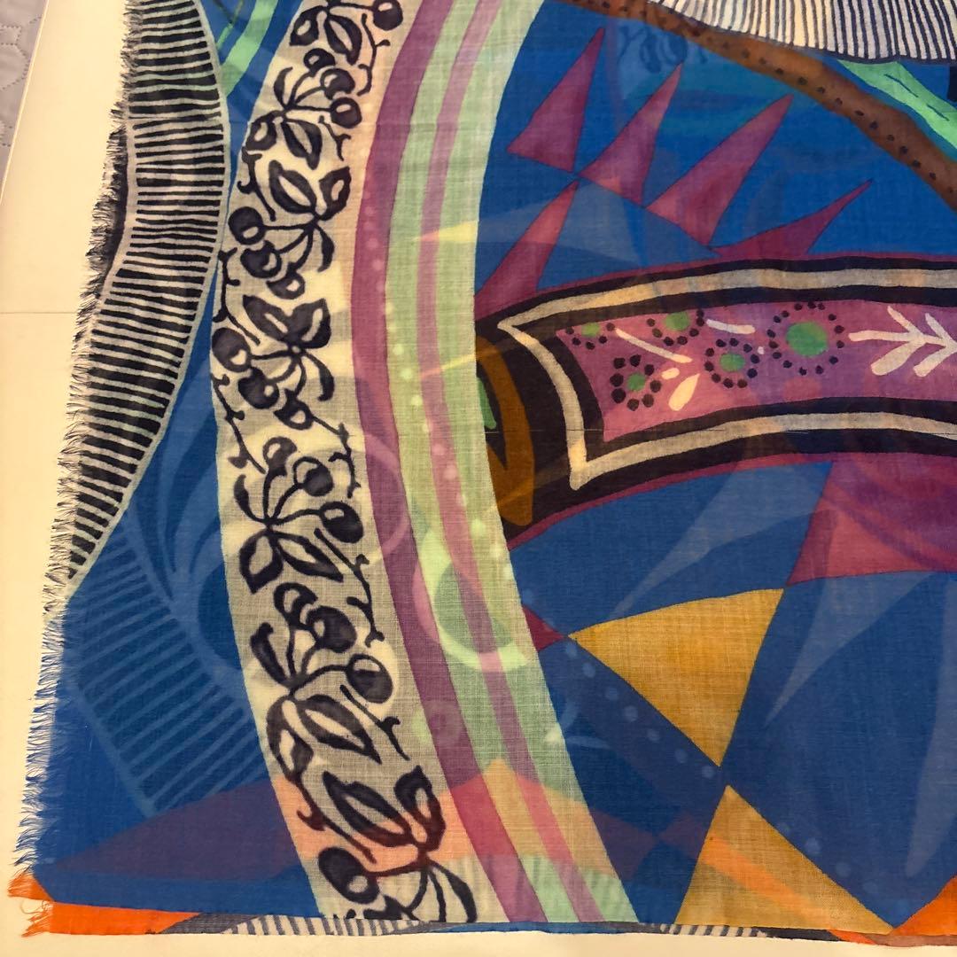 ETRO エトロ ペイズリー ストール 大判 ショール