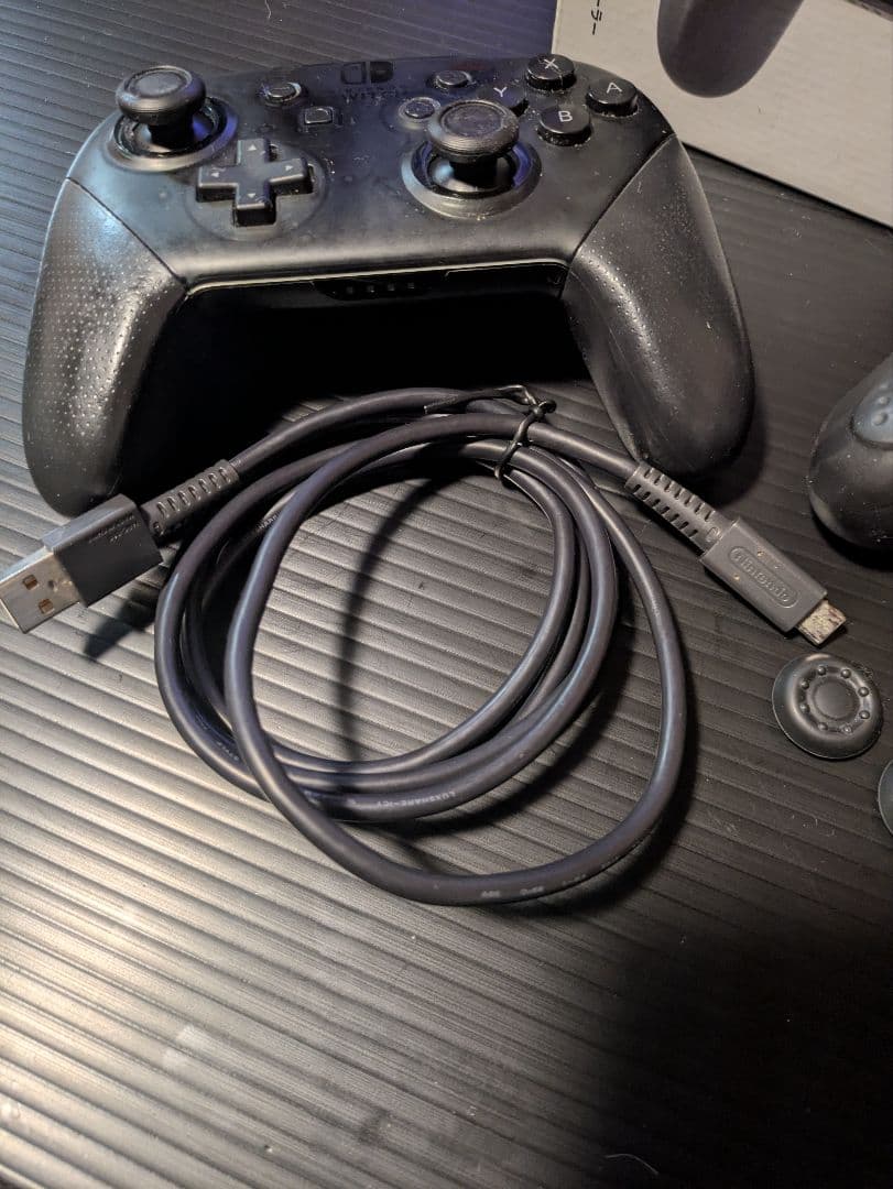 Nintendo Switch本体 グレー 【初期型】純正プロコン+付属備品多数