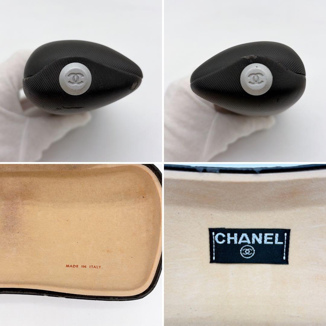 【CHANEL】サングラス メタル グラデーション ラインストーンココマーク
