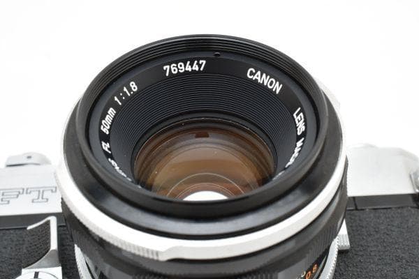フィルムカメラ Meter Works Canon FT QL FL 50mm f/1.8