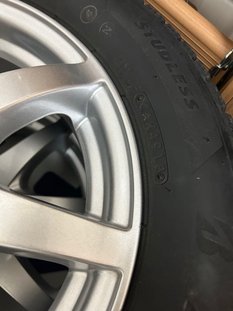スタッドレス　ホイール&タイヤ(ブリザック) 13インチ　2本セット　軽自動車