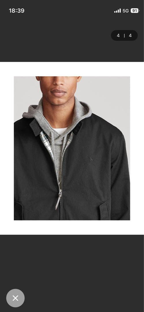 最終値下BARACUTA ラルフローレン コットンツイルジャケット