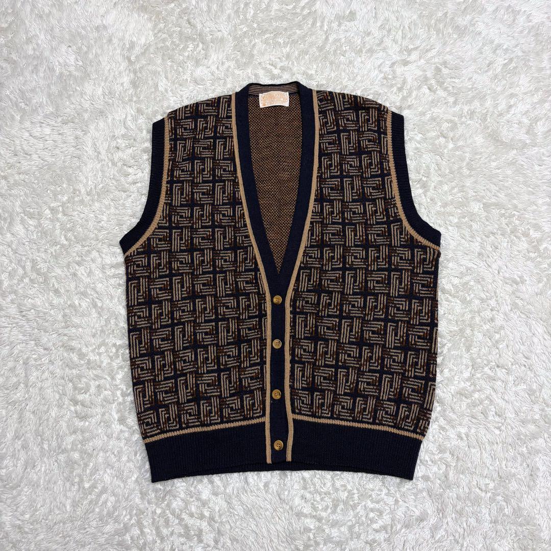 ✨激レア✨ PENDLETON 60s 70s ニットベスト USA製 総柄