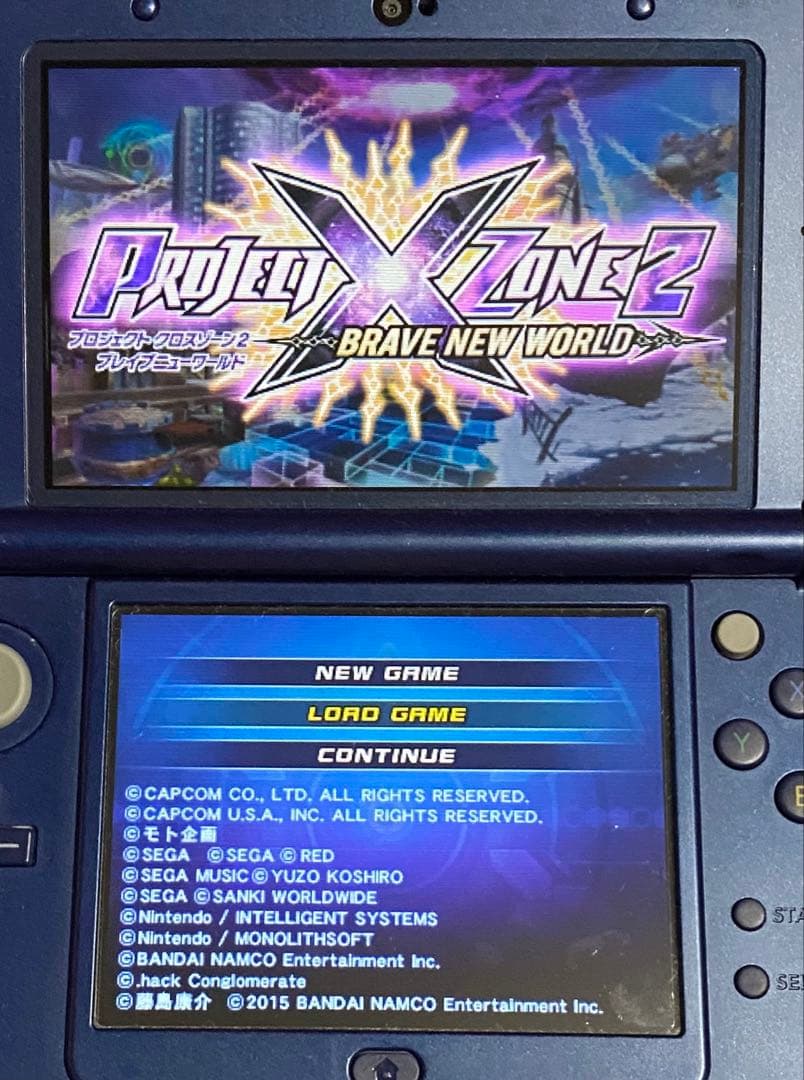 PROJECT X ZONE 2：BRAVE NEW WORLD 3ds ソフト
