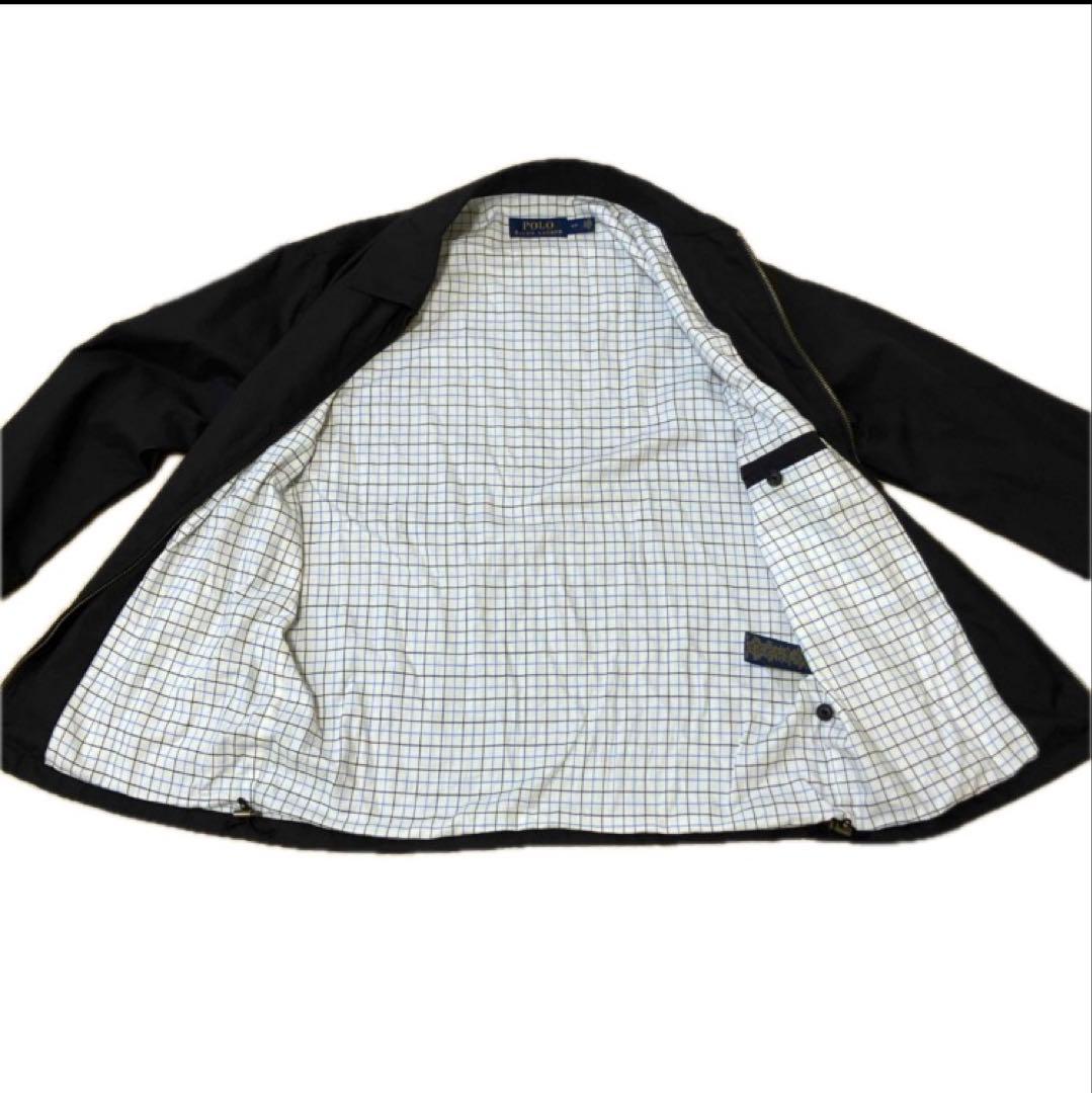 Polo Ralph Lauren 黒 ジップアップジャケット　スイングトップ