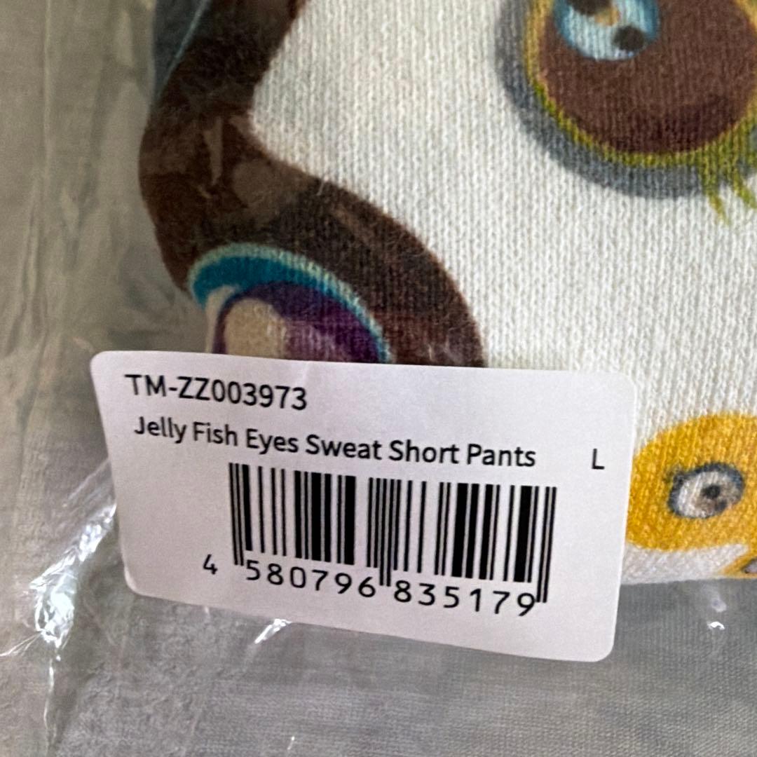 Jelly Fish Eyes TシャツXL スウェットショートパンツL セット