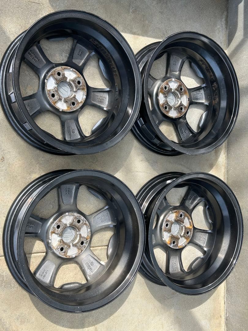 スズキ　ハスラー純正15インチアルミ4本セット　手渡し可