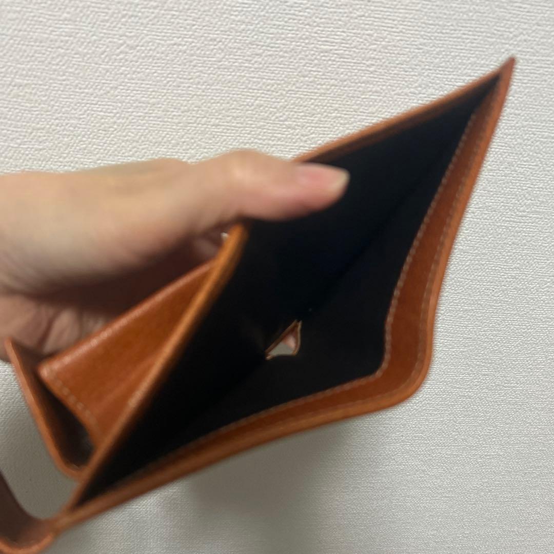 GUCCI グッチ GG柄 ホック レザー ２つ折り財布