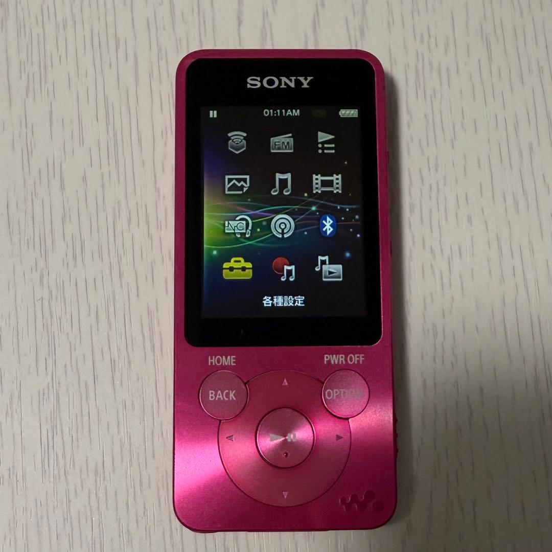 SONY ウォークマン　NW-S13 4GB ビビッドピンク