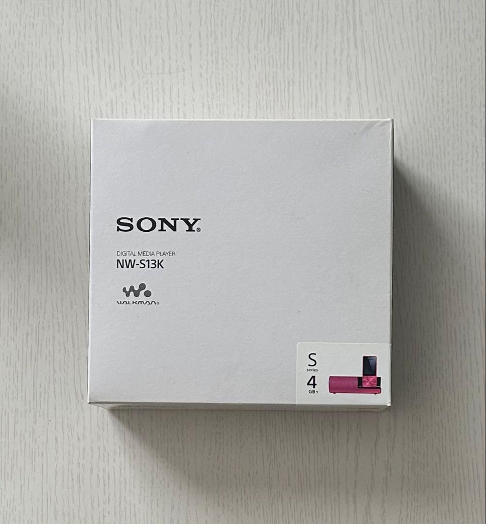 SONY ウォークマン　NW-S13 4GB ビビッドピンク