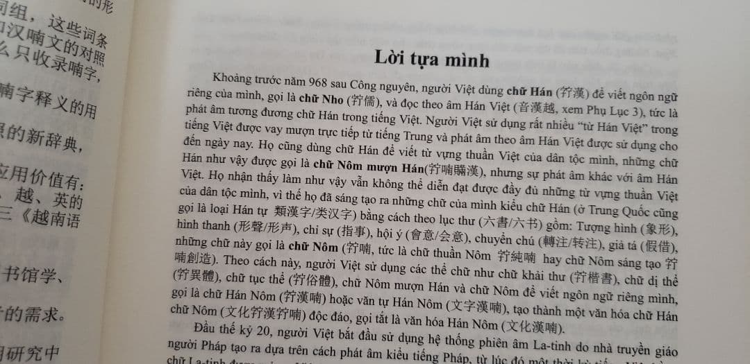 越喃汉英 四文对照新辞典