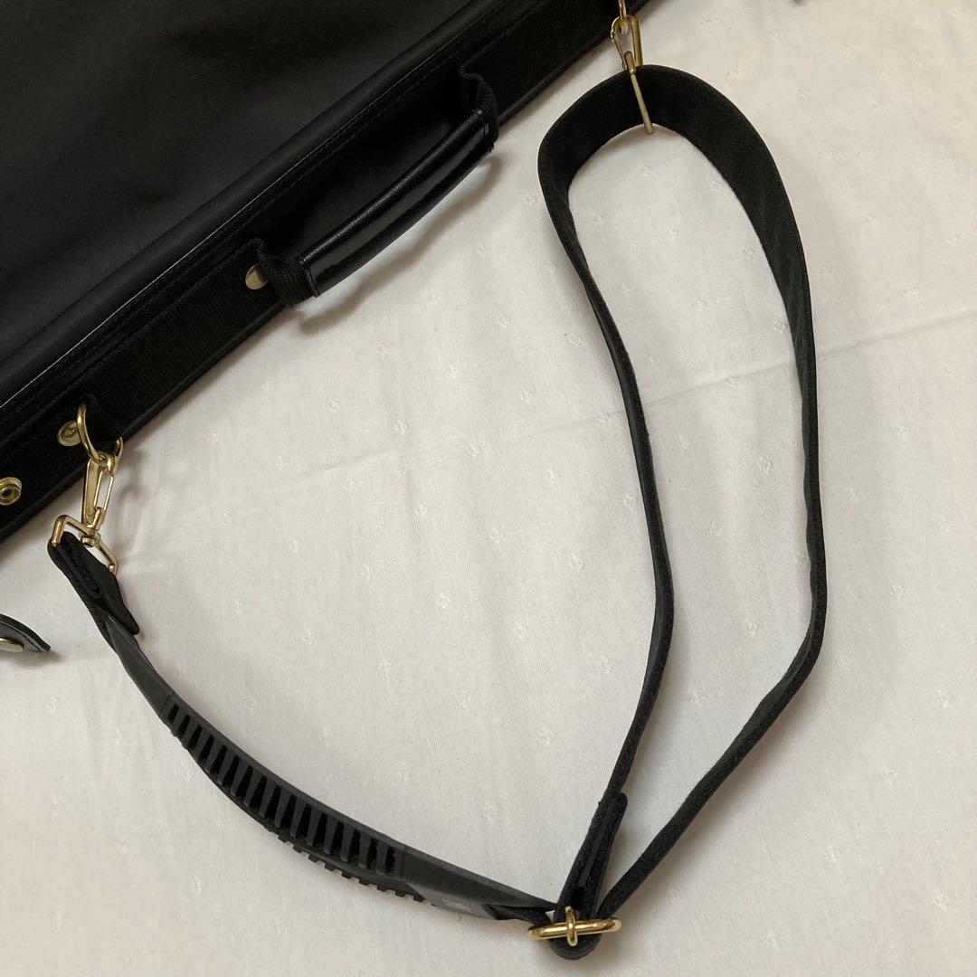 【新品未使用】JALガーメントケース バック ショルダーベルト付き 黒 日本製