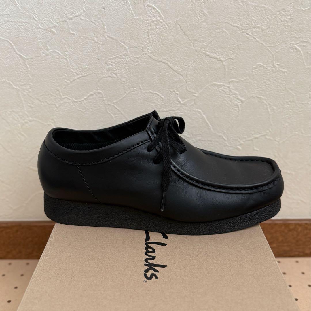 Clarks ワラビー　レザー　25.5cm