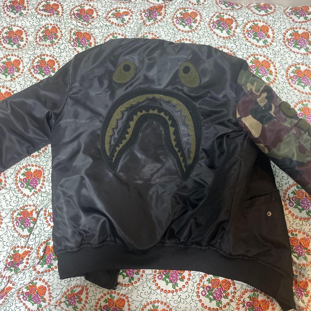 UNDEFEATED A BATHING APE MA-1ジャケット