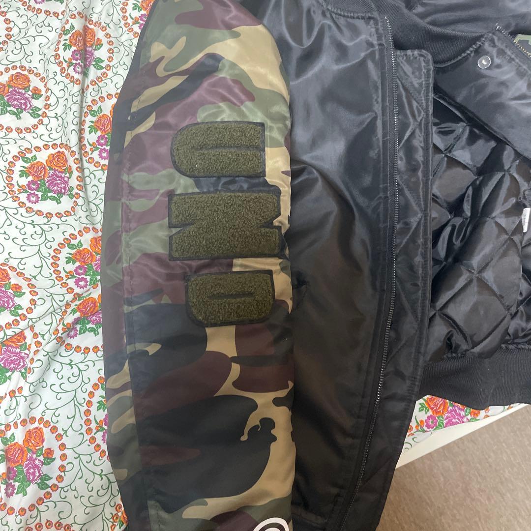 UNDEFEATED A BATHING APE MA-1ジャケット