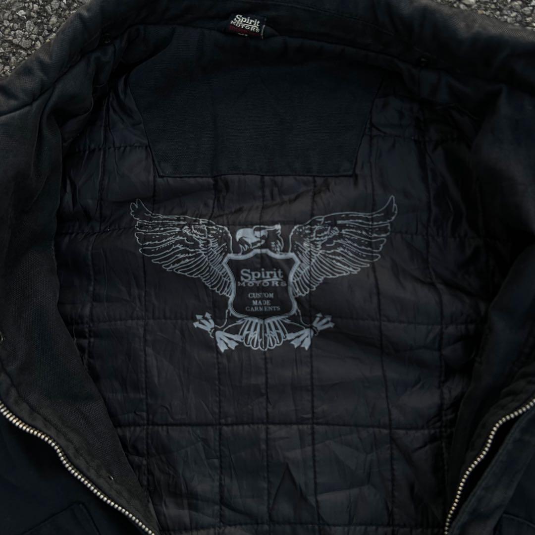 Harley-Davidson似 90s スタッズ ジャケット y2k ダック