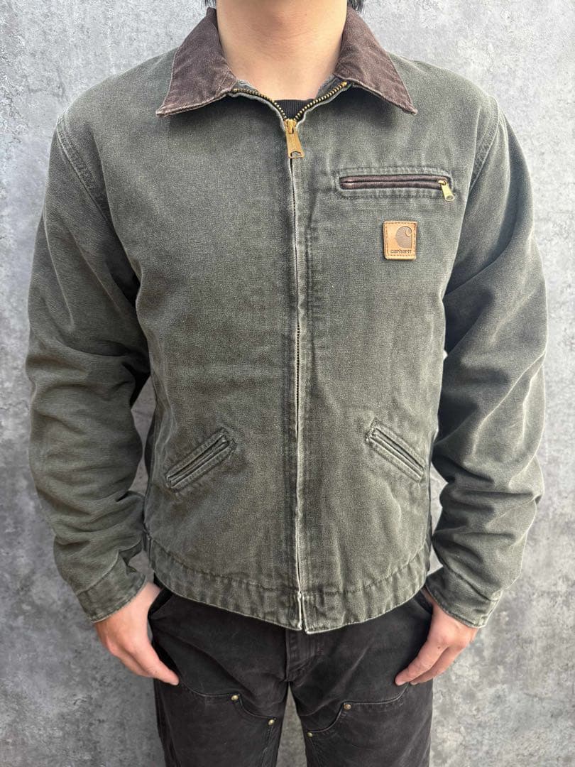 ホ*ン様 Carhartt デトロイトジャケット　YYJ97 MOS