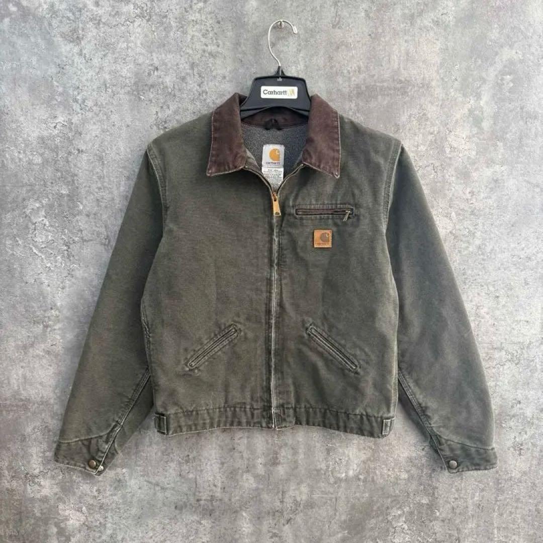 ホ*ン様 Carhartt デトロイトジャケット　YYJ97 MOS