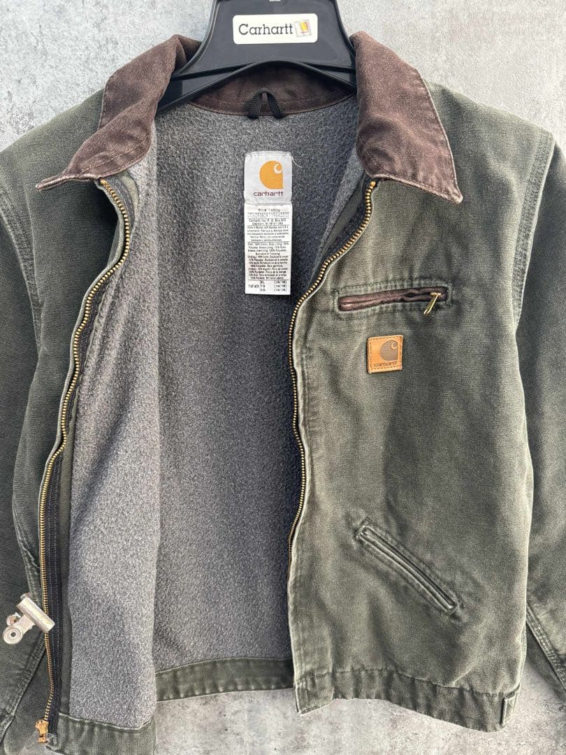 ホ*ン様 Carhartt デトロイトジャケット　YYJ97 MOS