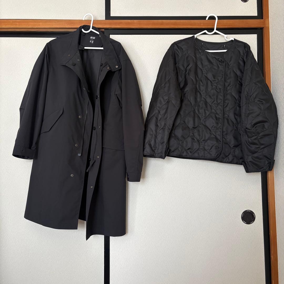 ユニクロ ウィンドプルーフ 2WAYコート