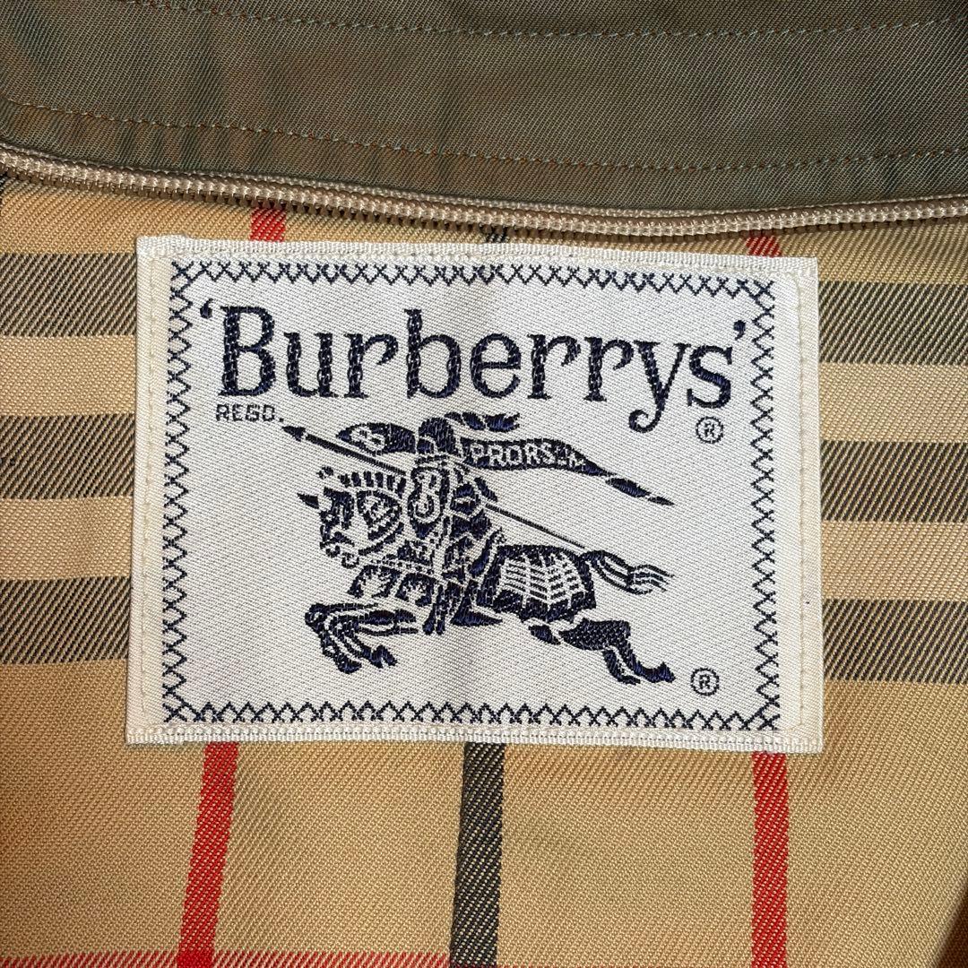 BURBERRYバーバリー 90sトレンチコートライナー付き 玉虫色