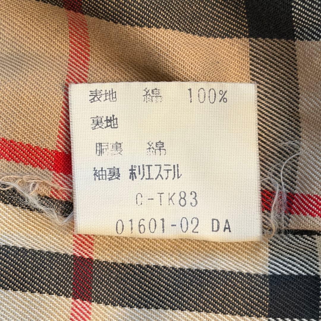 BURBERRYバーバリー 90sトレンチコートライナー付き 玉虫色