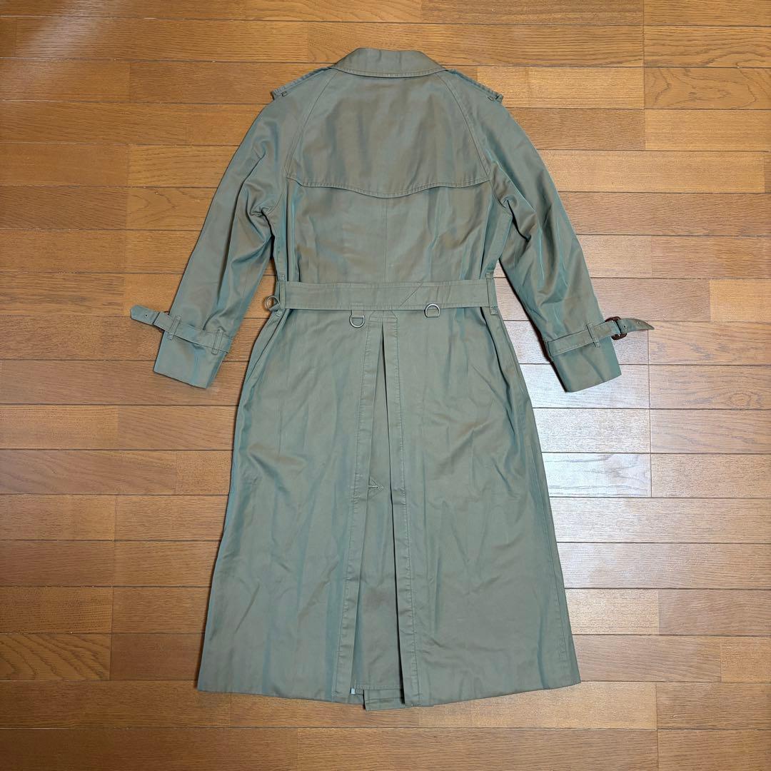 BURBERRYバーバリー 90sトレンチコートライナー付き 玉虫色