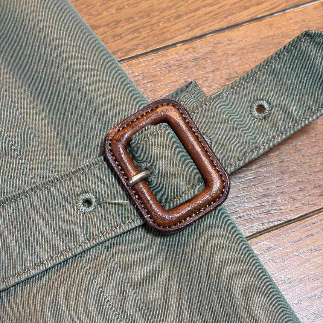 BURBERRYバーバリー 90sトレンチコートライナー付き 玉虫色
