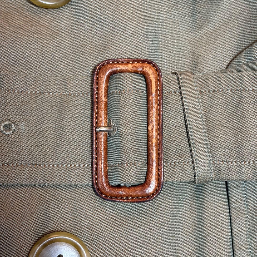 BURBERRYバーバリー 90sトレンチコートライナー付き 玉虫色